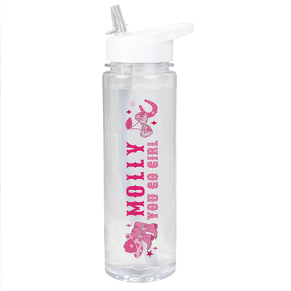 Personalised Cowgirl Water Bottle – Pink Western Birthday Gift for Her - image 4