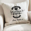 Personalised Grandma's House Funny Cushion