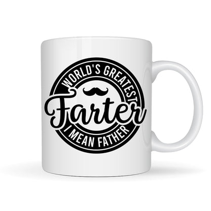 World's Greatest Farter I Mean Father Mug Gift | Dad Father's Day Gift