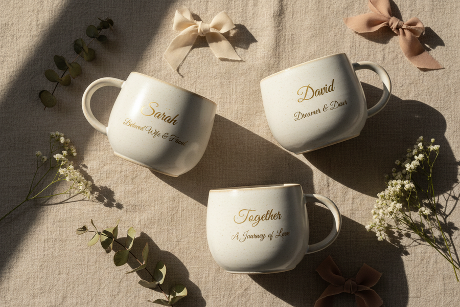 Personalised mugs